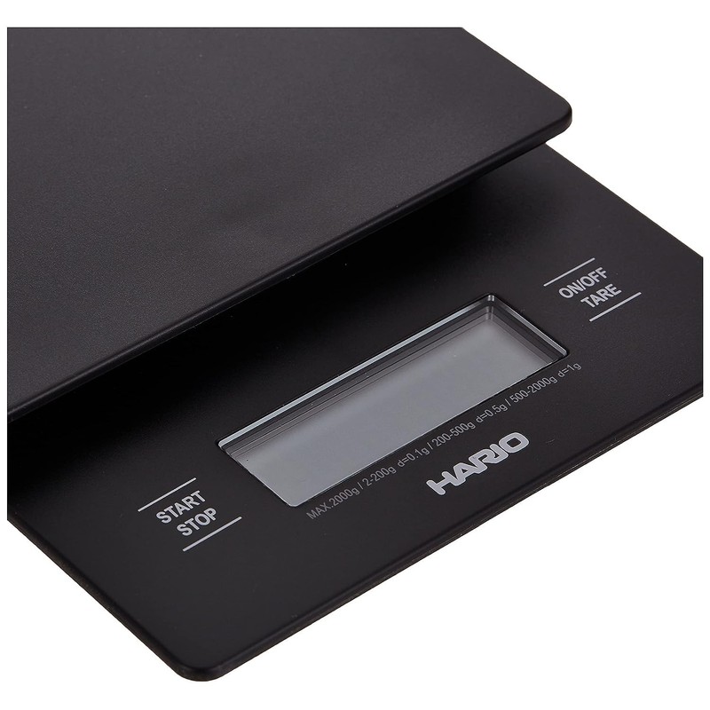 Hario VSTN-INT-2000B Drip Coffee Scale, V60, Black