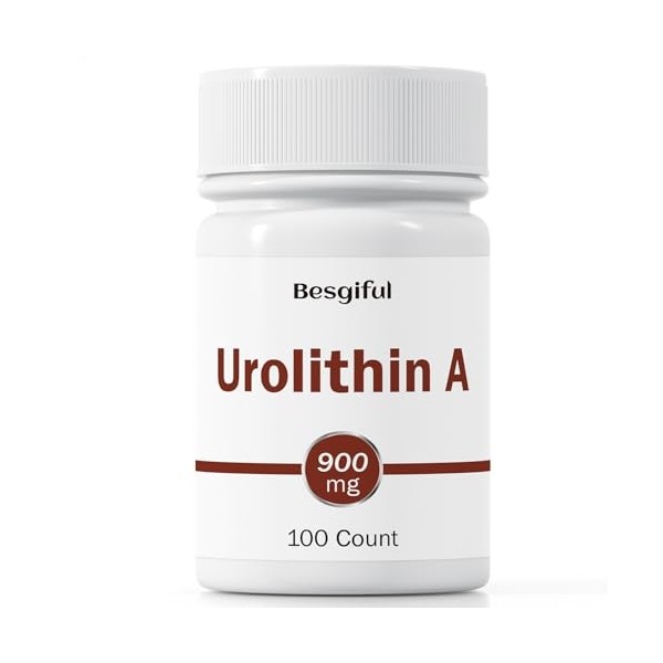 Urolithin A Supplement, with CoQ10, NAD, Cellular Renewal and Mitochondrial