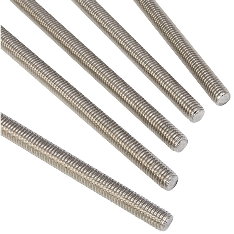 AHCA2 Stainless Steel Fully Threaded Hex Bolt (Setscrew) M8 8mm