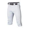 Easton | RIVAL+ Knicker Piped Baseball Pant | White/Black |