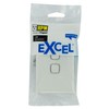 HPM Excel 10A 2 Gang Rocker Switch, White, (CDXL770/2WEWE)