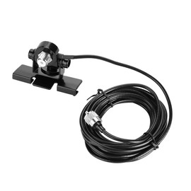 Sharainn Car Antenna Mount Bracket PL259 Connector with 5m Extension Cord for Mobile Car Radio