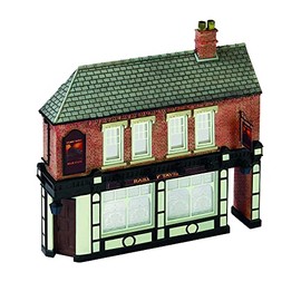 Bachmann 44-206 Scenecraft Low Relief Corner Pub (Pre-Built)