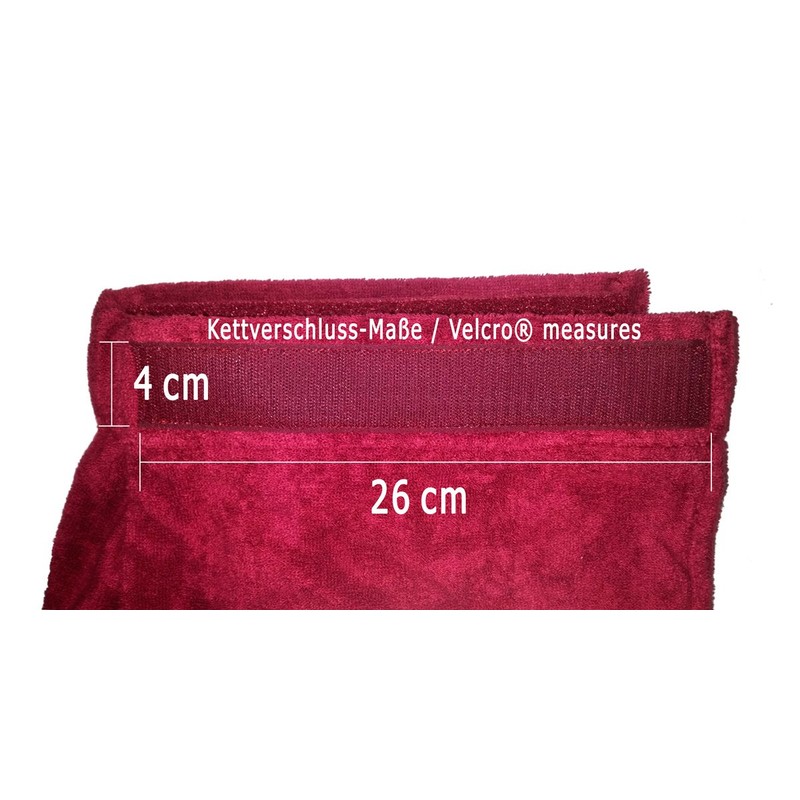 Arus Men's Towel Wrap, 100% Turkish Organic Terry Cotton, White,