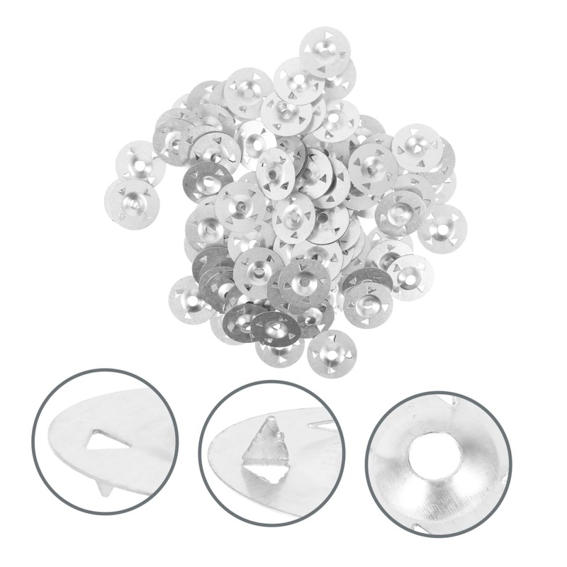 WOONEKY High Hardness Reinforced Iron Gasket Washers for Foam Insulation