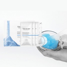 Eclat Dutin Spirulina Cooling Mask 30 servings Glacier Pack Spirulina Mask 1 box / 에끌라뒤땅 스피루리나 쿨링 마스크 30회분 빙하팩 스피루리나마스크1box