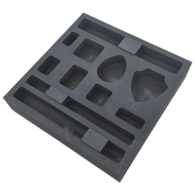 OSALADI Graphite Mould 11 Holes Ingot Mould Metal Melt Casting