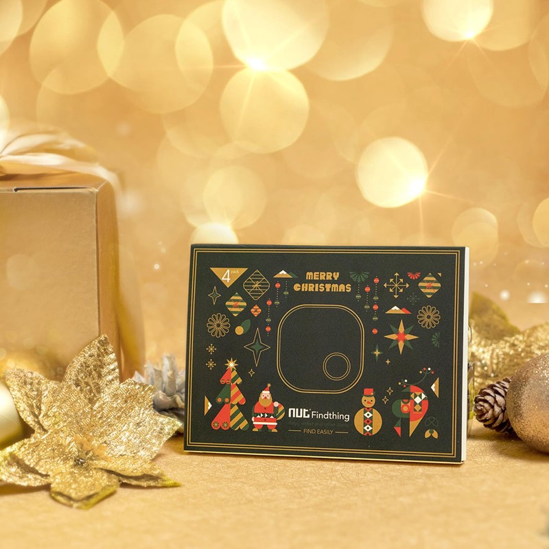 Nutale Christmas Key Finder with App Bluetooth, iOS and Android,