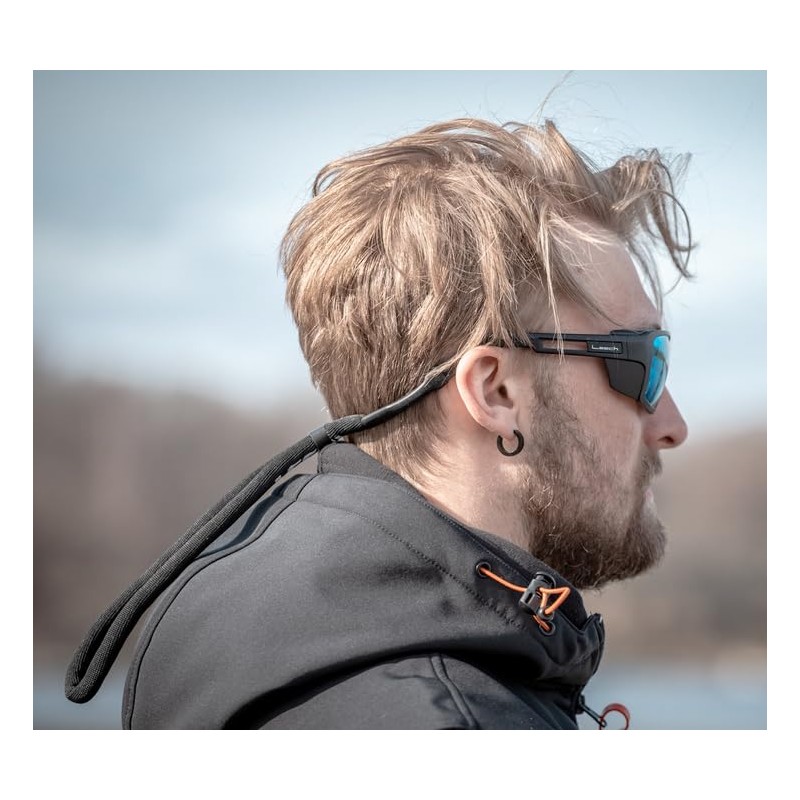 Leech Floating Strap Glasses Cord Black