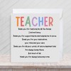 Second Ave Thank You Teacher Square Card For Him/Her Greeting