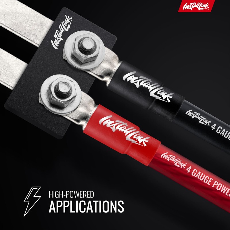 Install Link 4 AWG Gauge Power or Ground Wire Cable