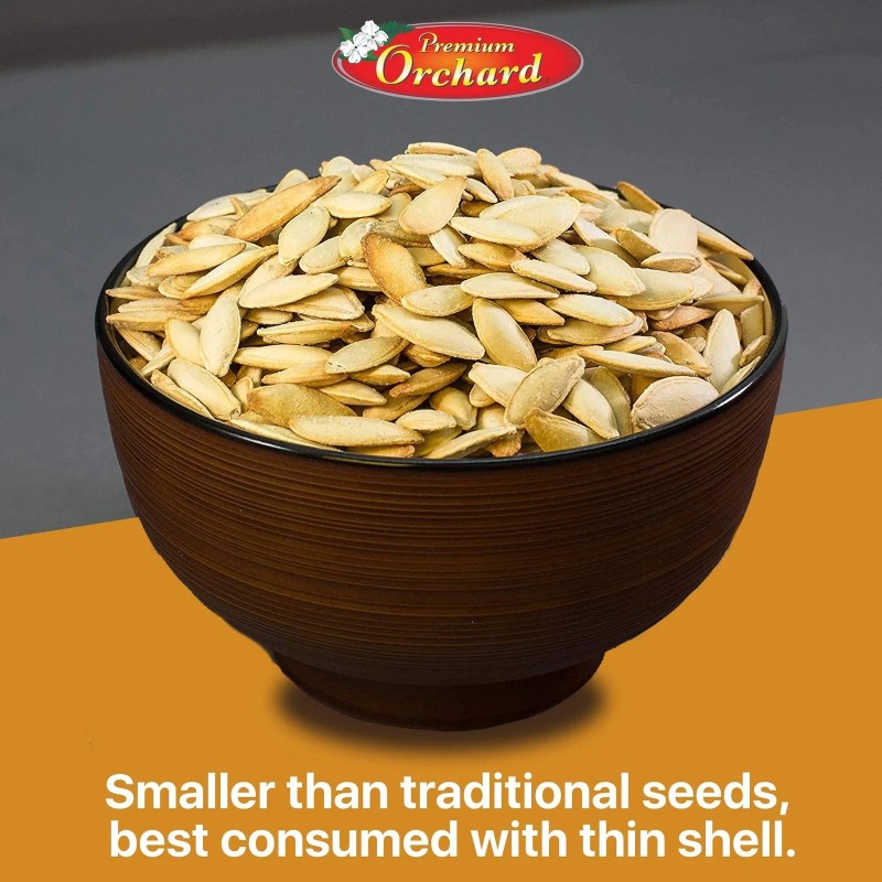 Premium Orchard ROASTED PUMPKIN SEEDS to Eat in Shell by