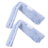 HEALEEP 2pcs Fabric Washer Replacement Glass Cleaning Pads Window Cleaning