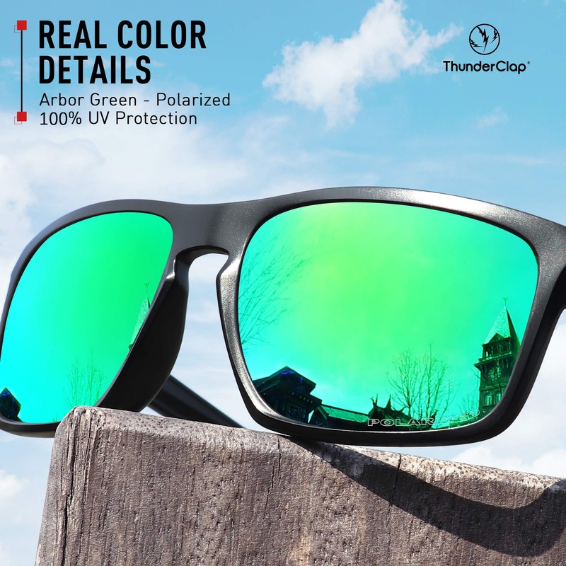 ThunderClap Polarised Replacement Lenses for Costa Del Mar Jose Sunglasses,