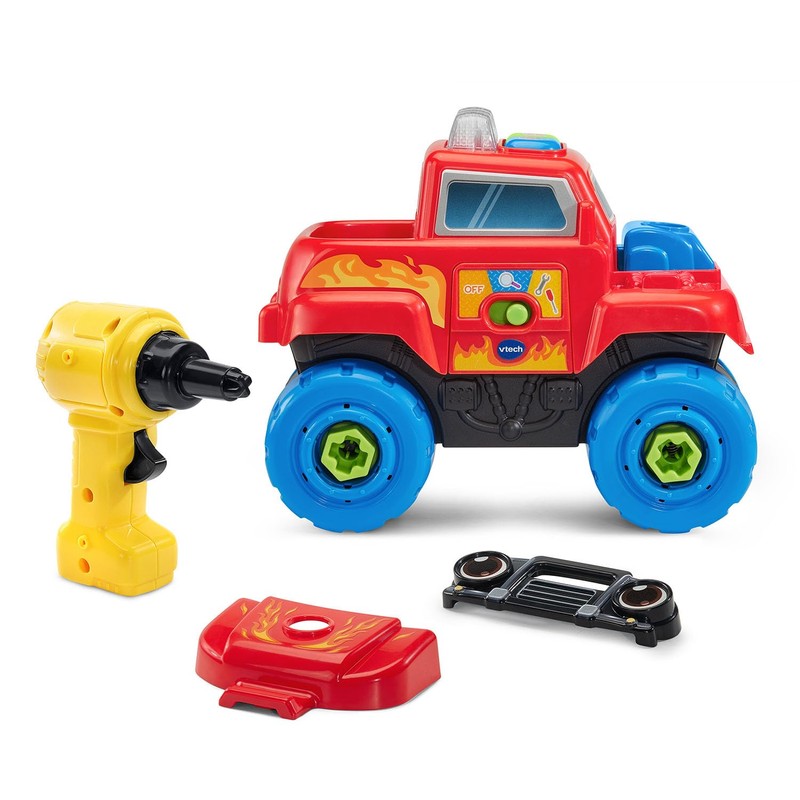 VTech Drill and Learn Motorized Monster Truck with Repair Tools