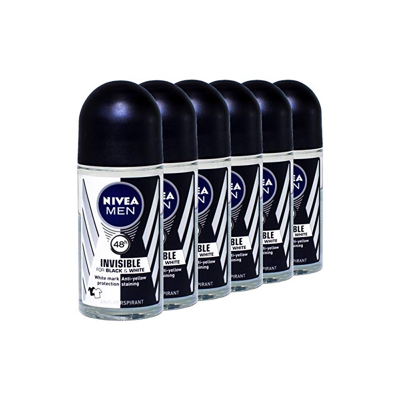 Nivea Men Invisible for Black & White Roll On 50