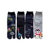 Tabi Socks Socks Women Cute Pattern Cotton Blend Ankle Length
