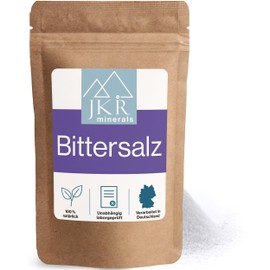JKR Spices Epsom Salt 450 g | Epsom Salt in Food Grade | Magnesium Sulphate Food Grade | MgSO4 in CO² Neutral Resealable Bag