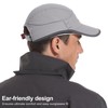 GADIEMKENSD Baseball Cap with Mesh Ventilation and Foldable Peak, Portable