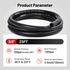 EVIL ENERGY 3/8 Fuel Line Kit 25FT, SAE 30R7 NBR