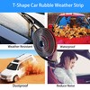 YCooiFo 3/4 Inch Wide Windshield Rubber Seal Windshield Seal Strip