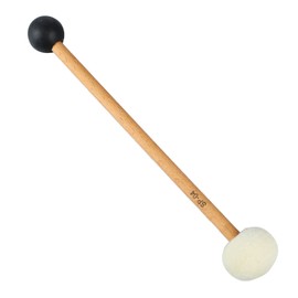 Bass Drum Percussion Mallet ,Soft Felt Drum Stick Exquisite for Xylophone for Musical Instrument(Black and White SP 04 23cm)