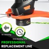 080 Trimmer Line Heavy Duty, Twisted Weed Eater String .080,