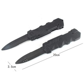 YOYOSTORE 2pc Trick Retractable Funny Trick Gadget Props Knife Toy