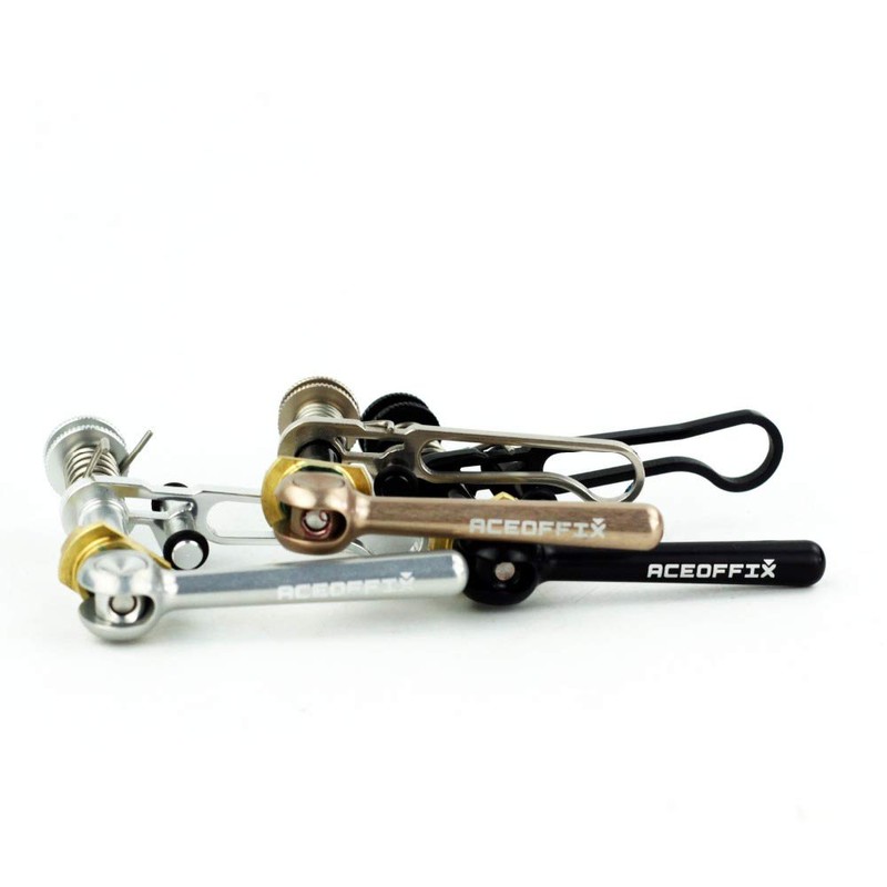 Aceoffix Seatpost Clamp Seat Clamp Bicycle Parts Folding Hook Wrench