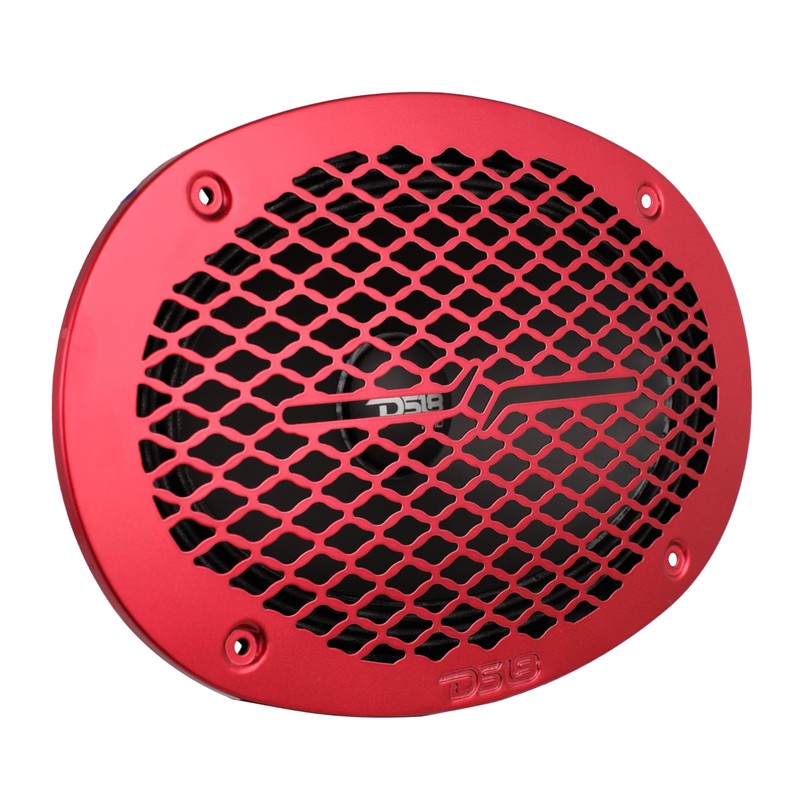 DS18 PRO-GRILL69MS 6x9 Universal Speaker Grill, Shallow Metal Mesh Protective