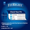 FitRight Overnight Unisex Underwear, Small/Medium (28-40 in Waist), 64 Count