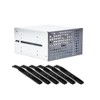 DHYAWUER 3-Bay Hard Drive Cage Rack 2xOptical Drive Space to