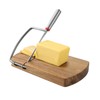 WGPG Multipurpose Cheese Slicer Cutter, Acacia Wood Cheese Slicers Board