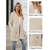 Famulily Comfy Autumn Winter Cardigans for Women, Open Front Cardigans