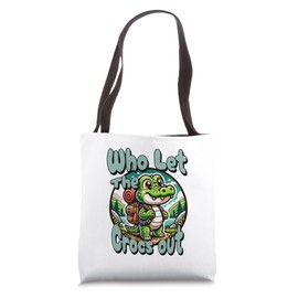 Who Let The Crocs Out Hiking Backpack Gator Croc Trekking Tote Bag