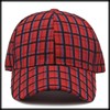 White Fang CZA304 Checkered Cap, Casual Design, Hat, Checkered Pattern,