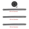 3 Pieces Turntable Belt Different Specifications Machine Recorder Rubber Belt