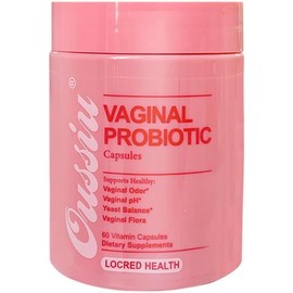 Health Vaginal Probiotic Capsules with Prebiotics, Lactobacillus Blend for pH Balance, 60 Count
