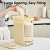 UFORU Rice Dispenser 10 lbs | Large Rice Storage Container