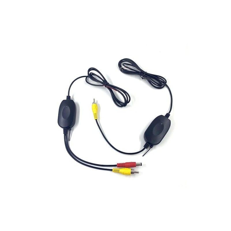 Wireless Kit, Eliminates the need to maneuver wiring for rear