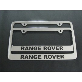 automotive warehouse2 2 RANGE ROVER PLASTIC Chrome License Plate Frame