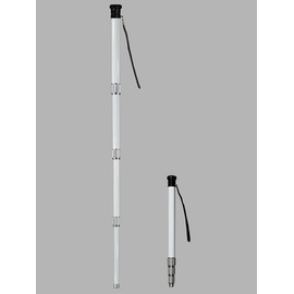 白杖 アルミ製 ４段スライド式 【盲人安全つえ 非課税 #2012 瀬川商店】