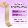 Sindra Invisible Tape in Hair Extensions Human Hair 20 Inch