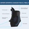 Tobilleras para Esguince con Soporte de Resorte, Tobillera Deportiva con