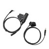 PTT Adapter with 90cm Cable Push to Talk Portable Headset