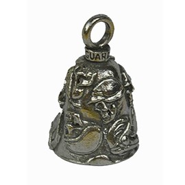 Guardian Bell 13 Skulls with Custom Gift Box Motorcycle Biker Luck Riding Bell or Key