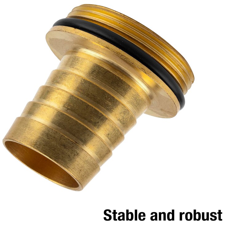 Gardena 7149 Brass Hose Screw Connection 1 Piece with Collar