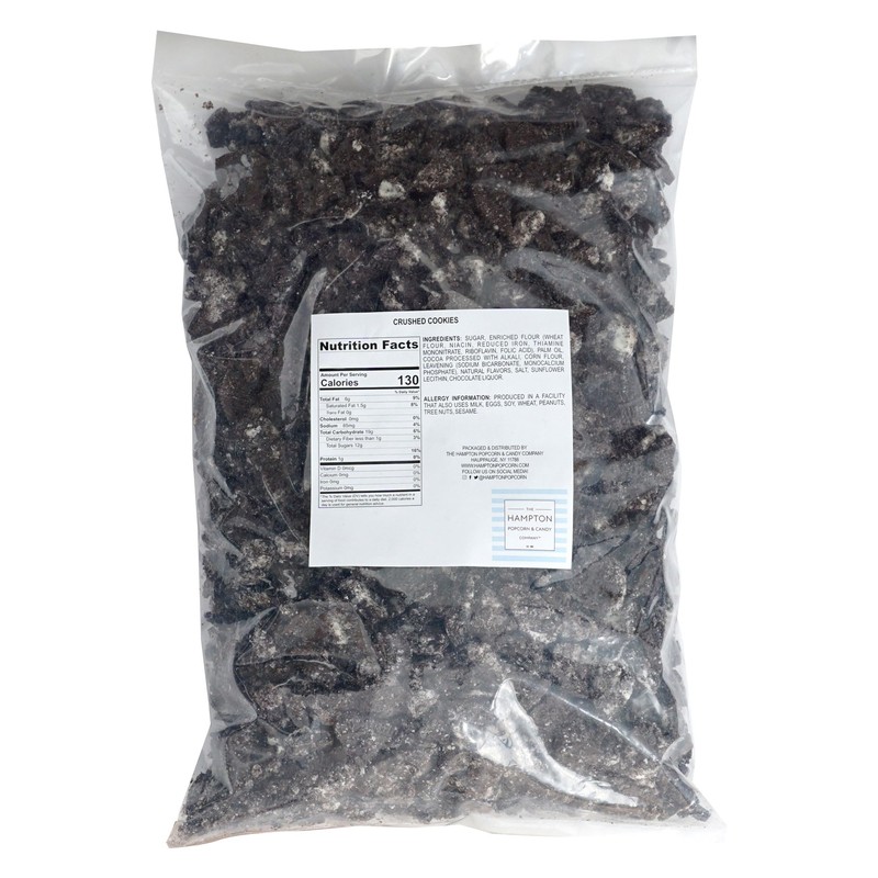Cookie Crumbs Chocolate Dirt for Crust, 1 Pound Crushed Cookies