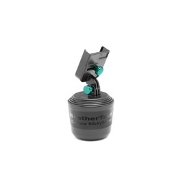 WeatherTech CupFone with Solid Billet Aluminum Knobs - Turquoise