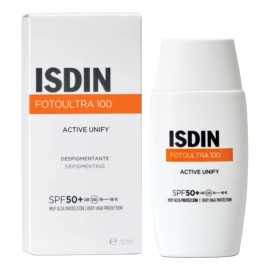 ISDIN Fotoultra 100 Active Unify Spf 50+, 50 Ml DESPIGMENTANTE